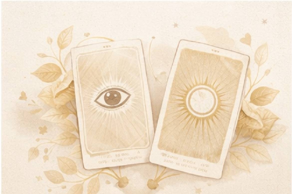 tirage de cartes lors d’une consultation de voyance et guidance