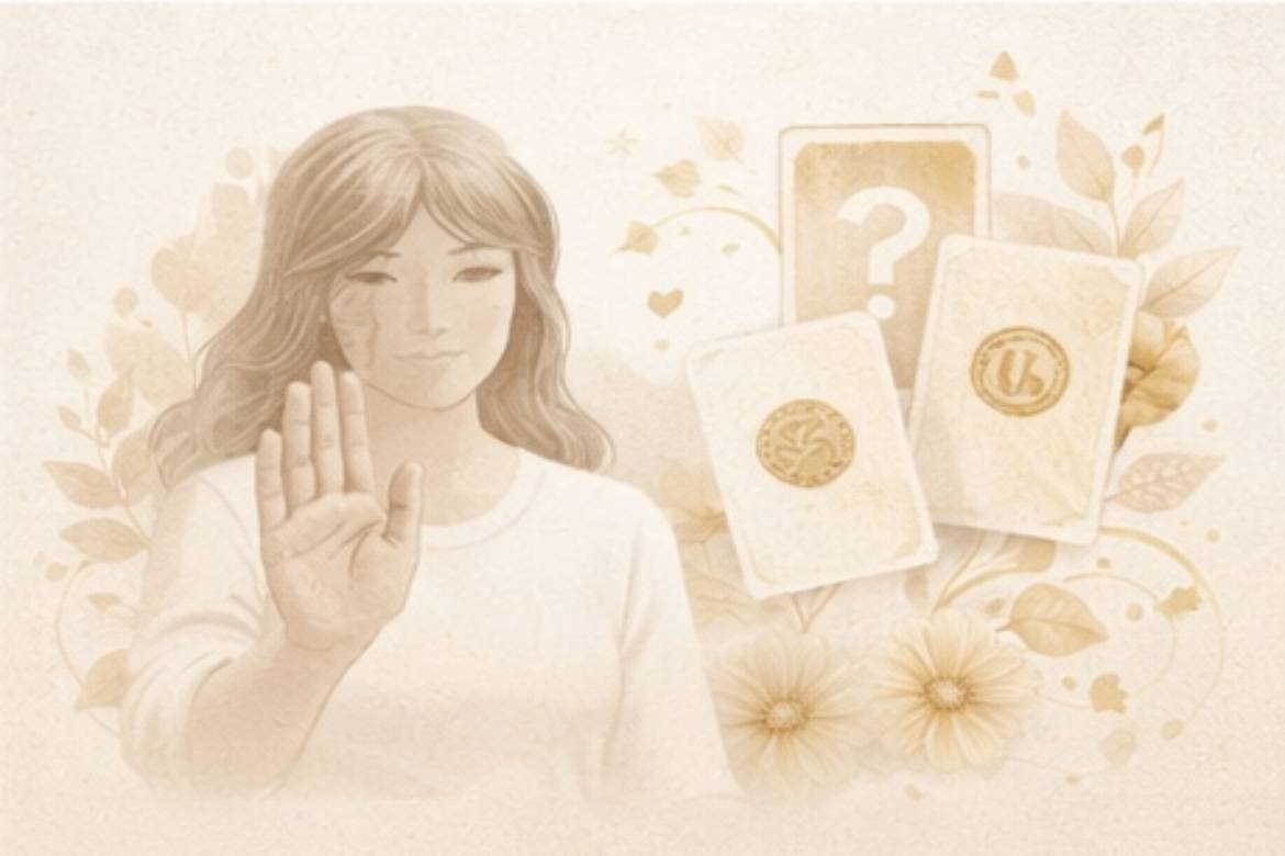 lecture de cartes lors d'une consultation de voyance guidance